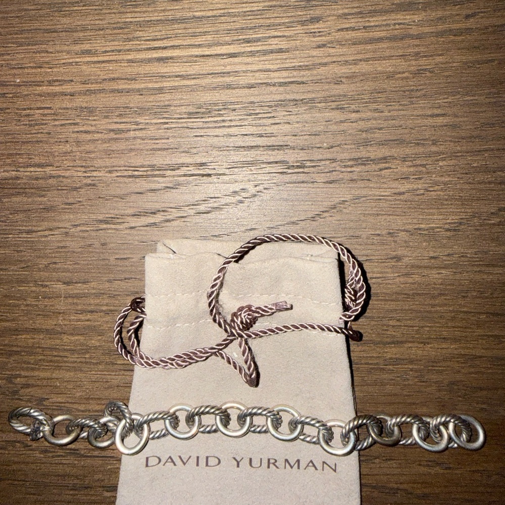 David Yurman Silver Chain Bracelet